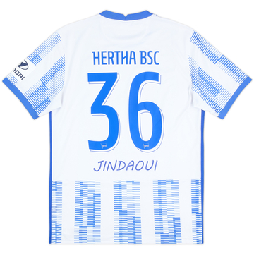 Camiseta de local del Hertha Berlin 2021-22 Jindaoui #26 - 7/10 - (M)