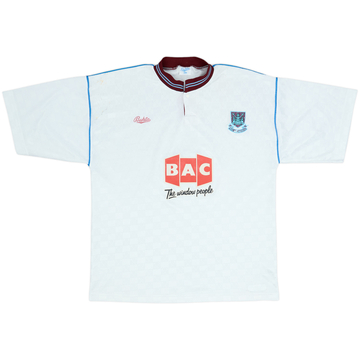 1990-91 West Ham Away Shirt - 5/10 - (L)