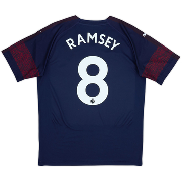 Camiseta de visitante del Arsenal 2018-19 Ramsey #8 - 7/10 - (M)