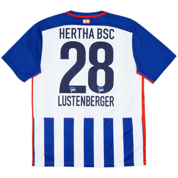 Camiseta de local de Hertha Berlin 2015-16 Lustenberger #28 - 7/10 - (L)