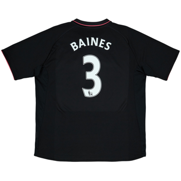 2009-10 Everton Away Shirt Baines #3 - 6/10 - (XL)