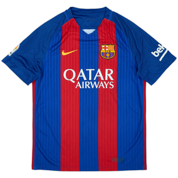 2016-17 Barcelona Home Shirt - 5/10 - (M)