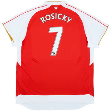 2015-16 Arsenal Home Shirt Rosicky #7 (XXL)