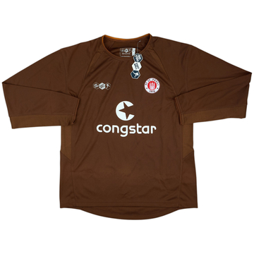 2007-08 St Pauli Home L/S Shirt (L)