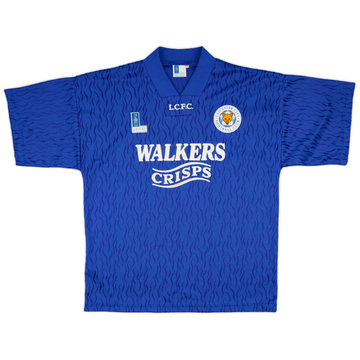1992-94 Leicester Home Shirt - 8/10 - (L)