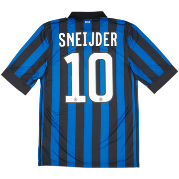 2011-12 Inter Milan Home Shirt Sneijder #10 (S)