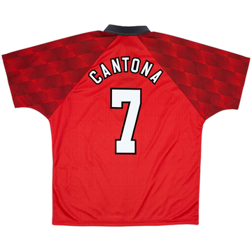 1996-98 Manchester United Home Shirt Cantona #7 (L)