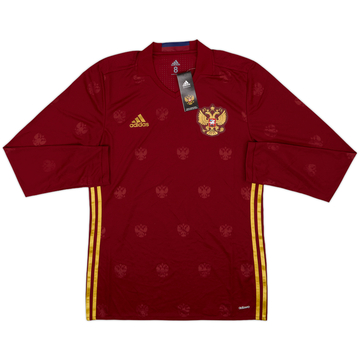 2016-17 Russia Player Issue Home L/S Shirt (L)