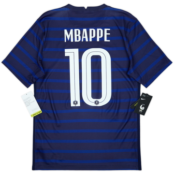 2020-21 France Home Shirt Mbappe #10 (S)