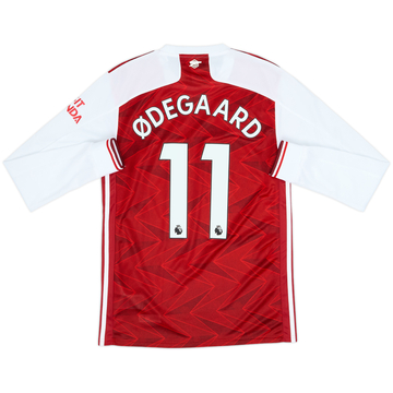 2020-21 Arsenal Home L/S Shirt Odegaard #11 (S)
