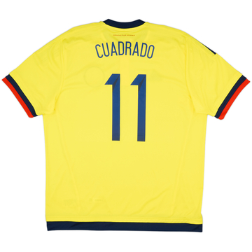 2015 Colombia Copa America Home Shirt Cuadrado #11 (XL)
