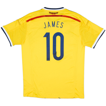 2014-15 Colombia Home Shirt James #10 (XL)