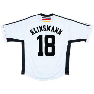 1998-00 Germany Home Shirt Klinsmann #18 (L)