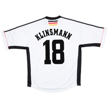1998-00 Germany Home Shirt Klinsmann #18 (L)
