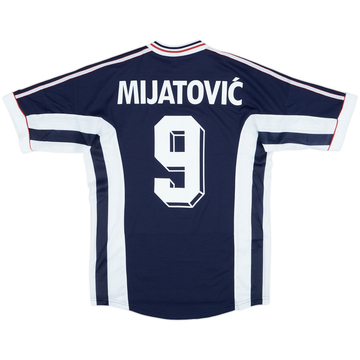 1998-99 Yugoslavia Home Shirt Mijatovic #9 (S)