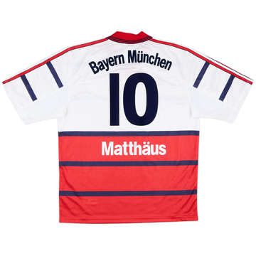 1998-00 Bayern Munich Away Shirt Matthaus #10 (M)