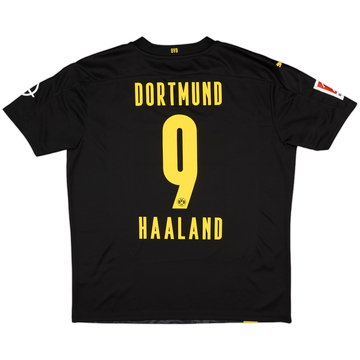 2020-21 Borussia Dortmund Away Shirt Haaland #9 (XL)