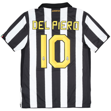 2010-11 Juventus Home Shirt Del Piero #10 (M)