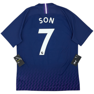 2019-20 Tottenham Authentic Away Shirt Son #7 (L)