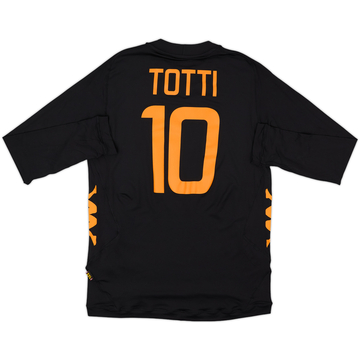 2011-12 Roma Third L/S Shirt Totti #10 (XXL)