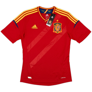 2011-12 Spain Home Shirt (S)