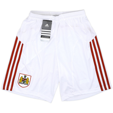 2010-11 Bristol City Home Shorts (XS)
