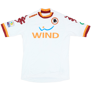 2012-13 Roma Match Issue Away Shirt #8