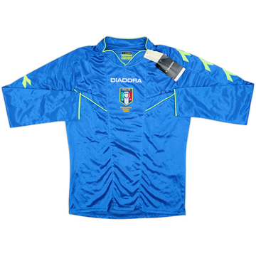 2013-14 Italy Diadora Referee L/S Shirt (XS)