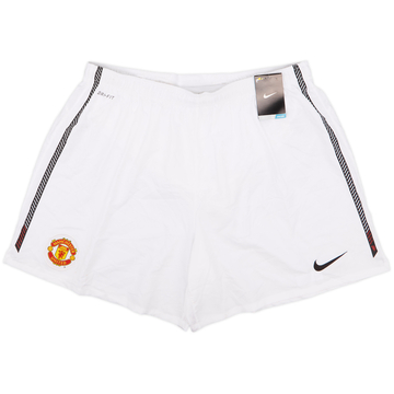 2010-11 Manchester United Home Shorts (XXL)