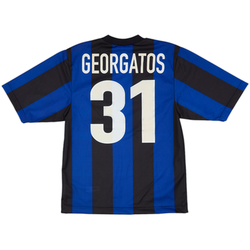 1999-00 Inter Milan Basic Home Shirt Georgatos #31 (XS)