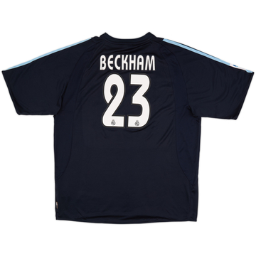 2003-04 Real Madrid Away Shirt Beckham #23 (XL)