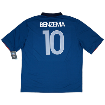 2011-12 France Home Shirt Benzema #10 (XXL)