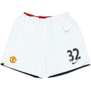 2007-09 Manchester United Home Shorts #32 (Tevez) (XXL)