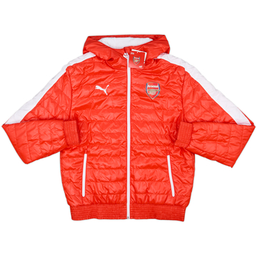2015-16 Arsenal Puma Padded Bench Coat (L)