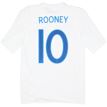 2010-11 England Home Shirt Rooney #10 (S)