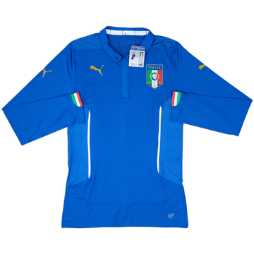2014-15 Italy Player Issue Home L/S Shirt (XXL)