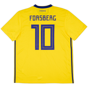 2018-20 Sweden Home Shirt Forsberg #10 (XL)