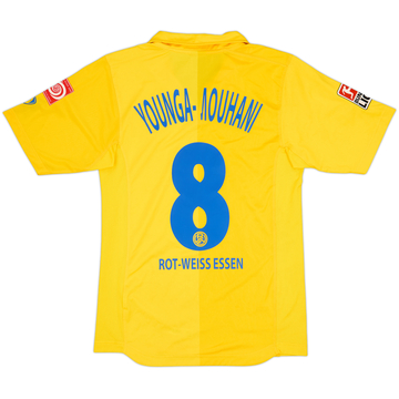 2006-07 Rot-Weiss Essen Match Issue Away Shirt Younga-Mouhani #8