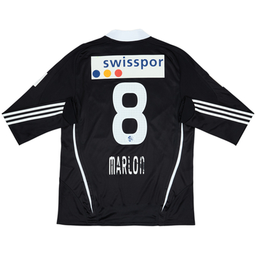 2008-10 FC Luzern Player Issue Away L/S Shirt Marlon #8 - 6/10 - (L)