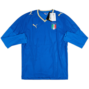 2007-08 Italy Player Issue Home L/S Shirt (XL)