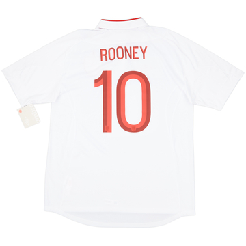2012-13 England Home Shirt Rooney #10 (XL)
