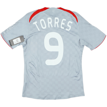 2008-09 Liverpool Authentic Away Shirt Torres #9 (S)