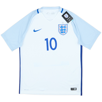 2016-17 England Home Shirt #10 (M)
