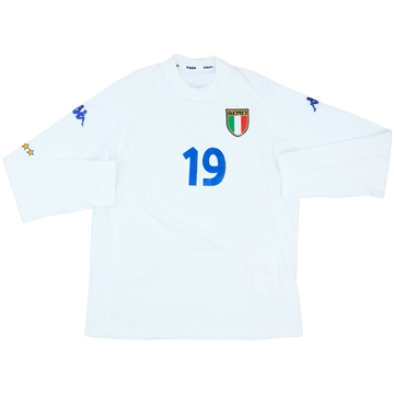 2000-01 Italy Player Issue Away L/S Shirt #19 (XL)