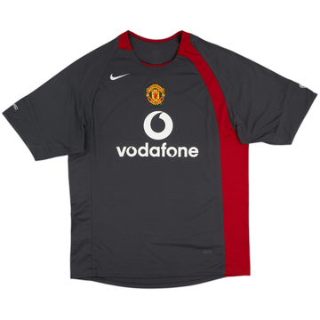 2004-05 Manchester United Nike Training Shirt - 8/10 - (L)