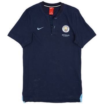 2017-18 Manchester City Nike Polo Shirt - 6/10 - (S)