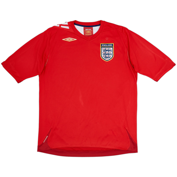 2006-08 England Away Shirt - 5/10 - (L)
