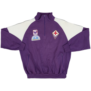 1994-95 Fiorentina Uhlsport 1/4 Zip Track Jacket - 6/10 - (XL)