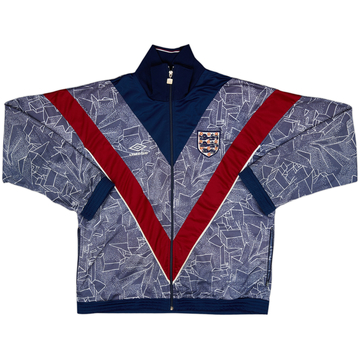 1993-95 England Umbro Track Jacket - 7/10 - (M)