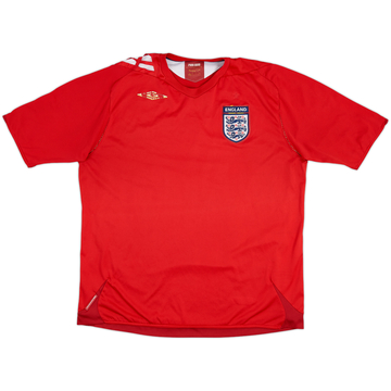 2006-08 England Away Shirt - 3/10 - (XL)